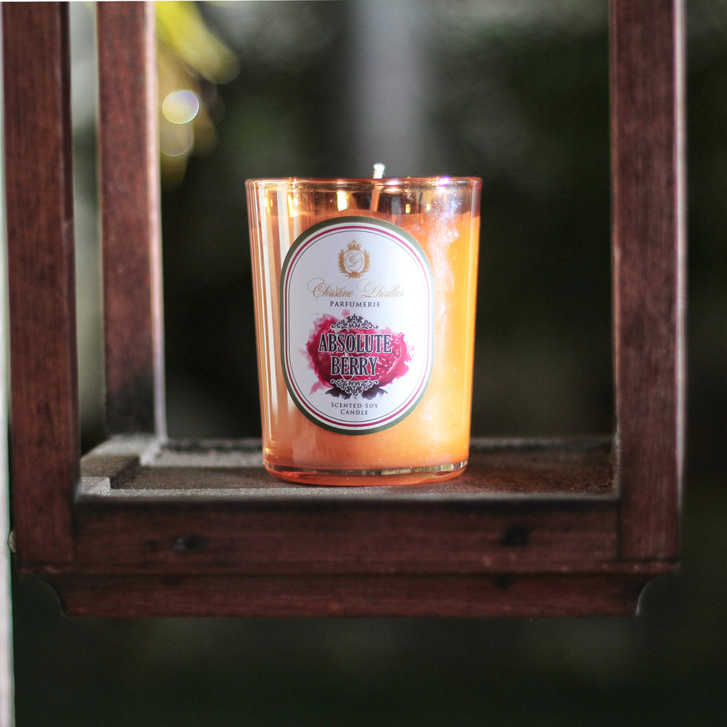 Scented Soy Candle Absolute Berry