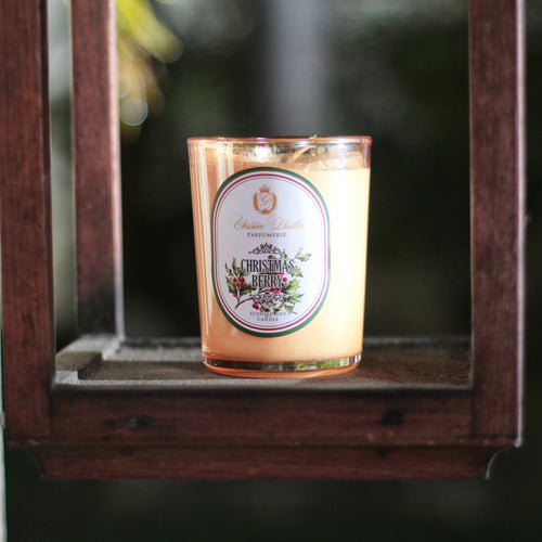 Scented Soy Candle Christmas Berry