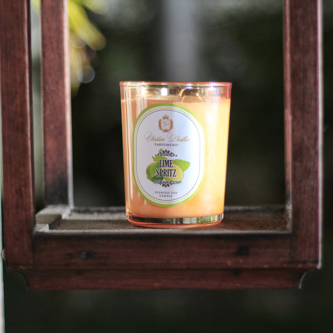 Scented Soy Candle Lime Spritz