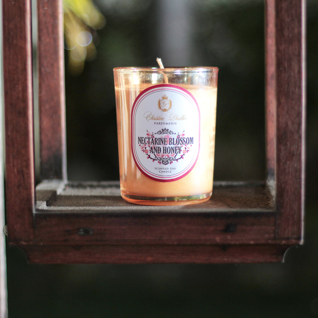 Scented Soy Candle Nectarine Blossom