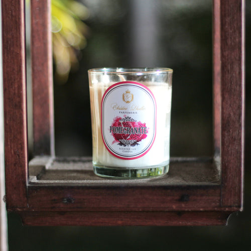 Scented Soy Candle Pomegranate