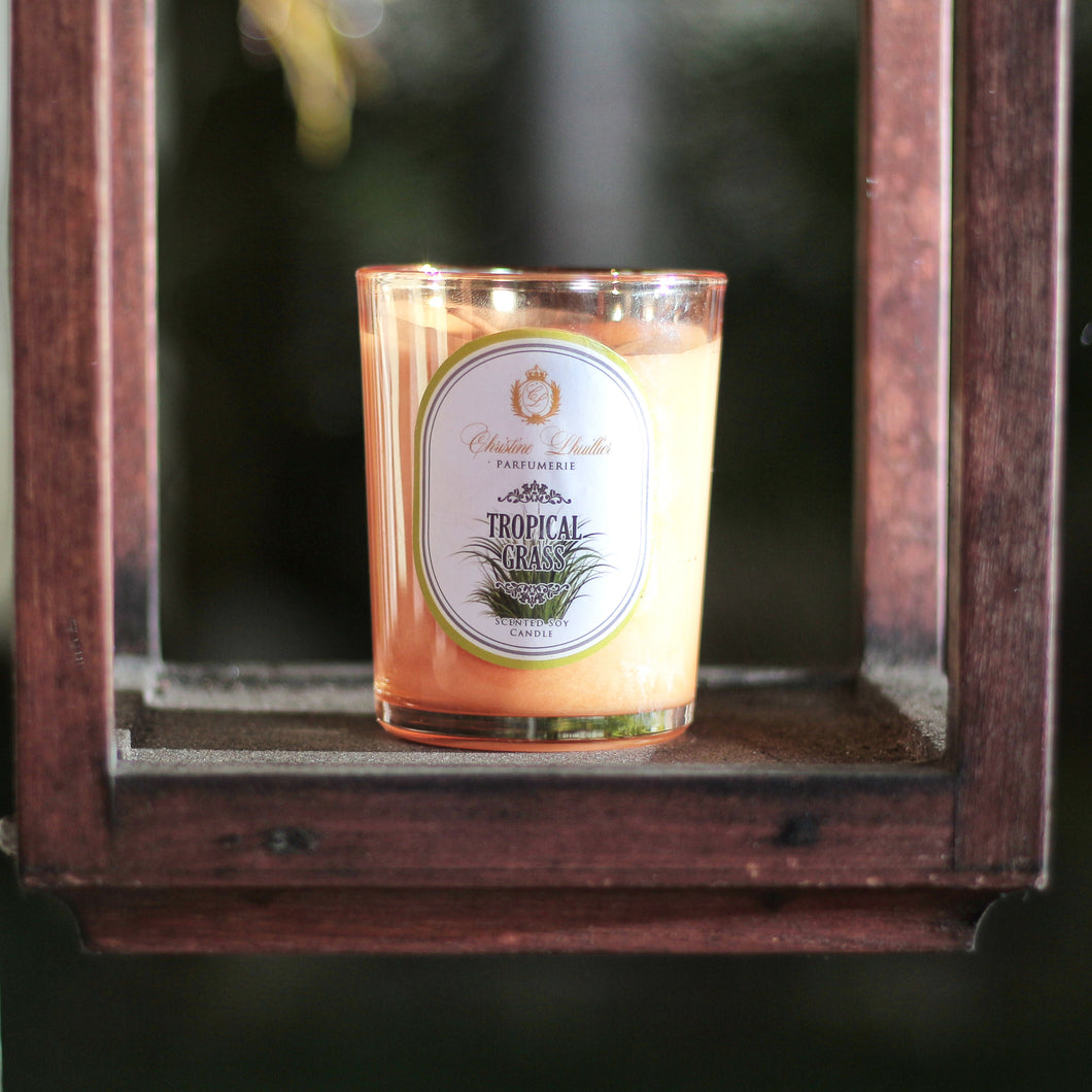 Scented Soy Candle Tropical Grass